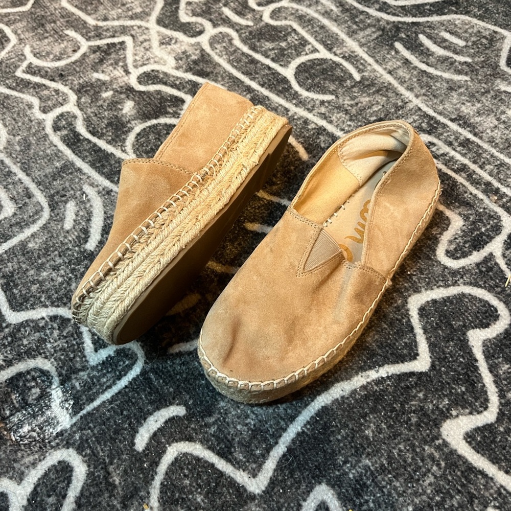 Sam Edelmam Espradrille Slip on Shoes, size 6.5